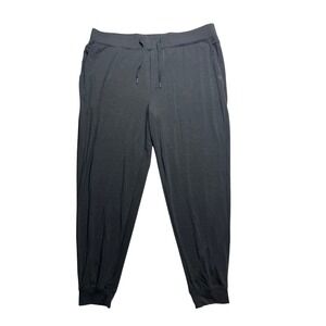 Cozy Earth‎ Jogger Pants Womens XL Charcoal Grey Loungewear Bamboo Blend